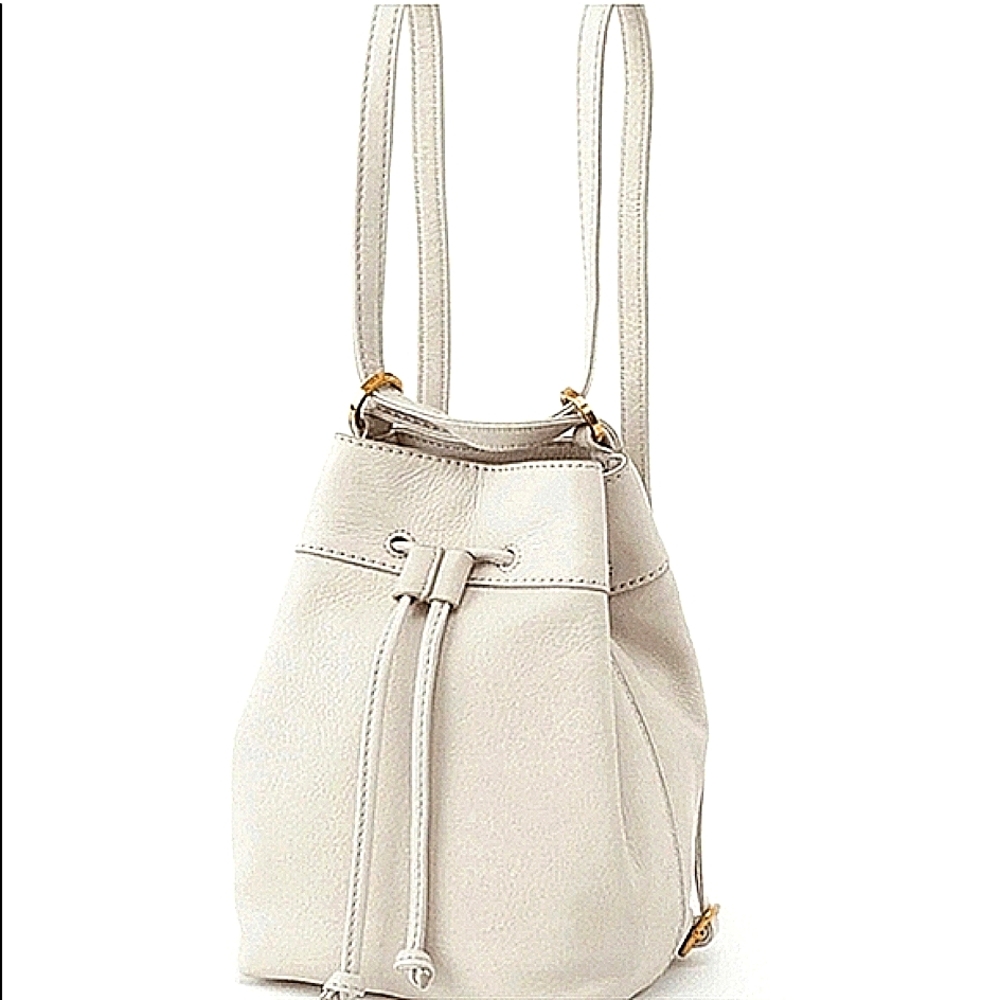NWT HOBO 'Ramble' Dew Pebbled Leather Convertible Backpack & Shoulder Bag - Picture 4 of 11